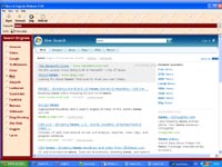 Search engines screenshot